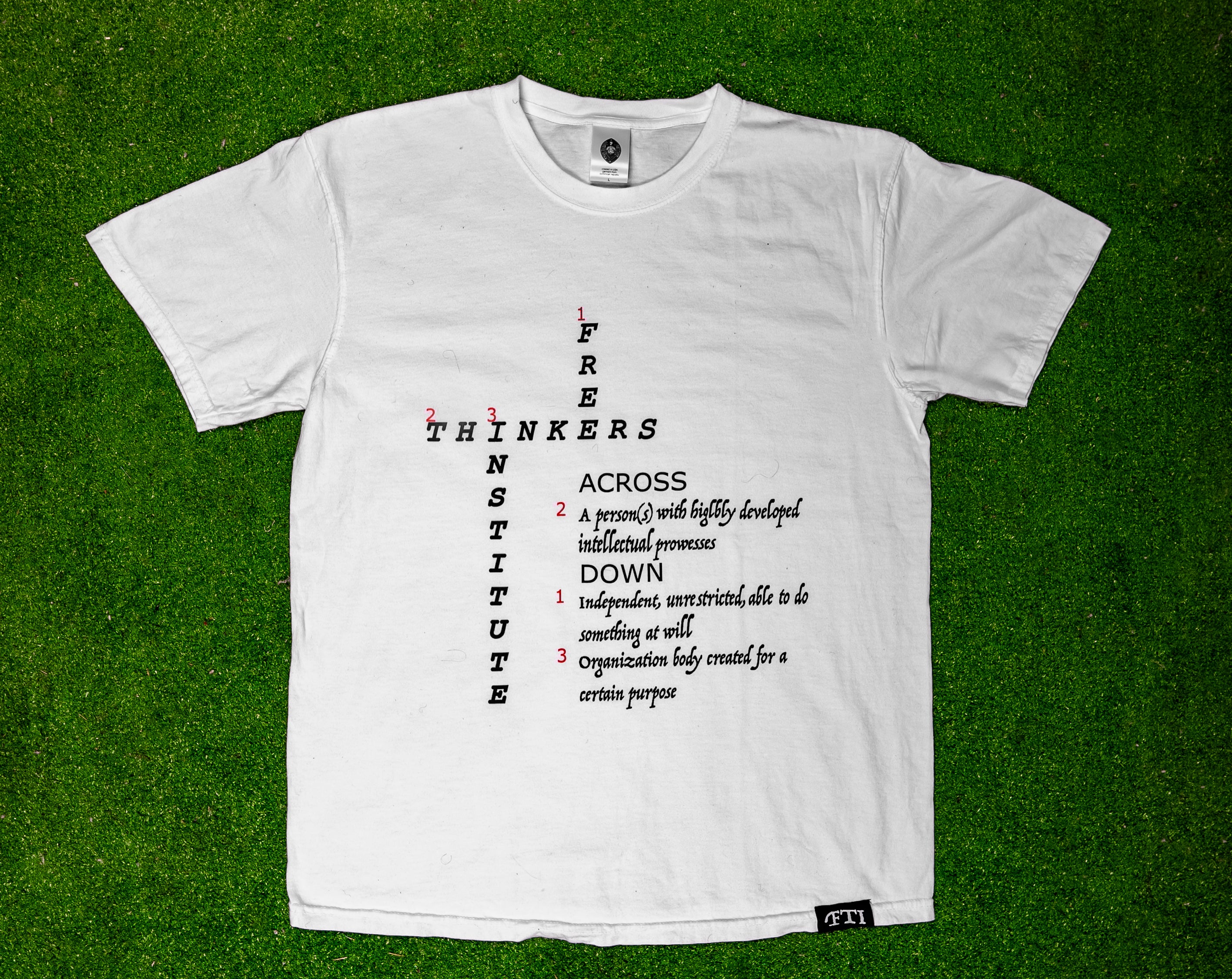 Crossword Short Sleeve Tee